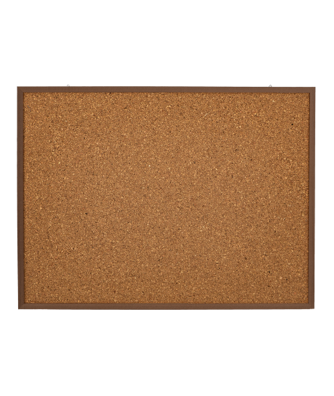 Tablă din plută 90x120 cm, ramă MDF, Interpano